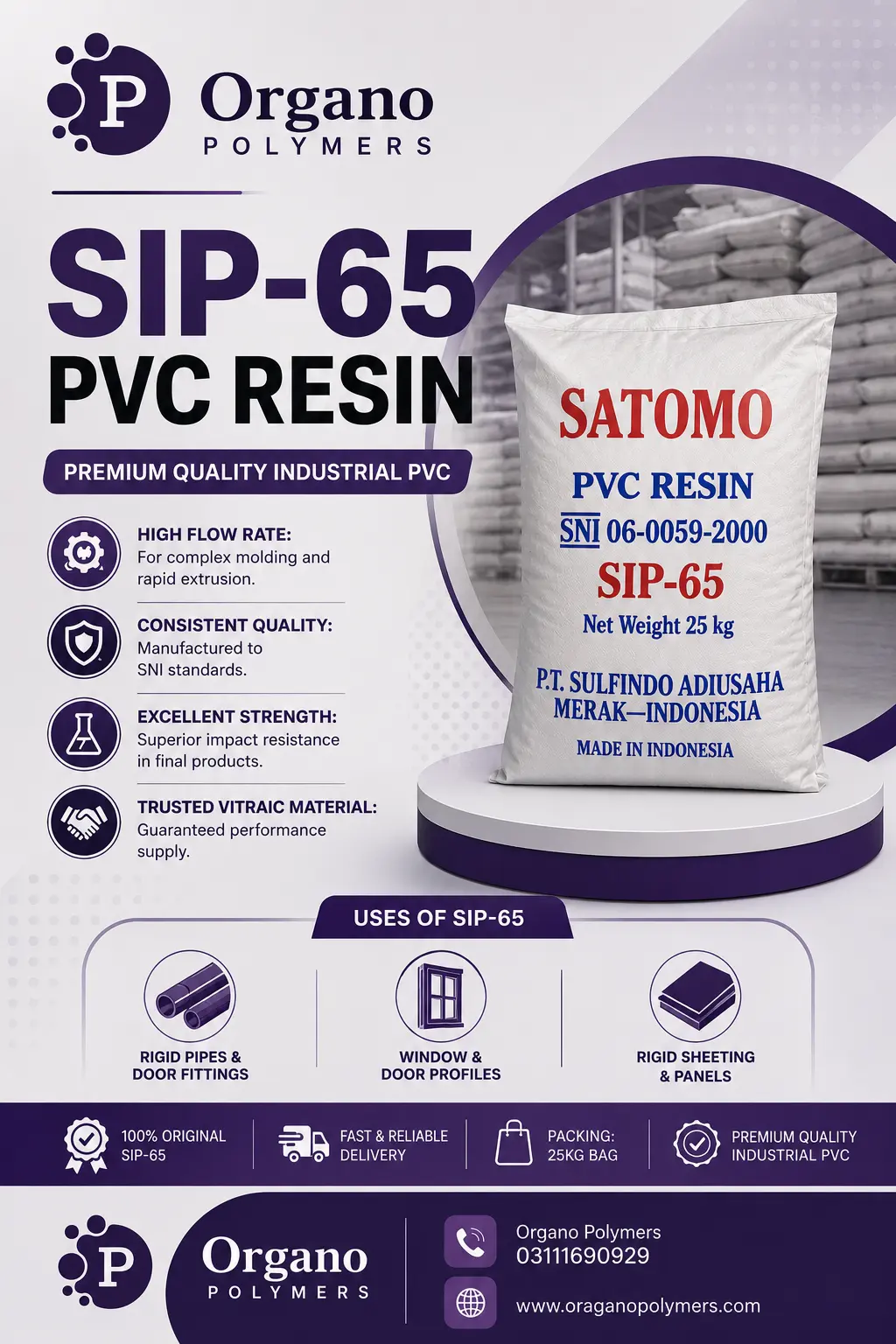 Satomo PVC Resin SIP 65